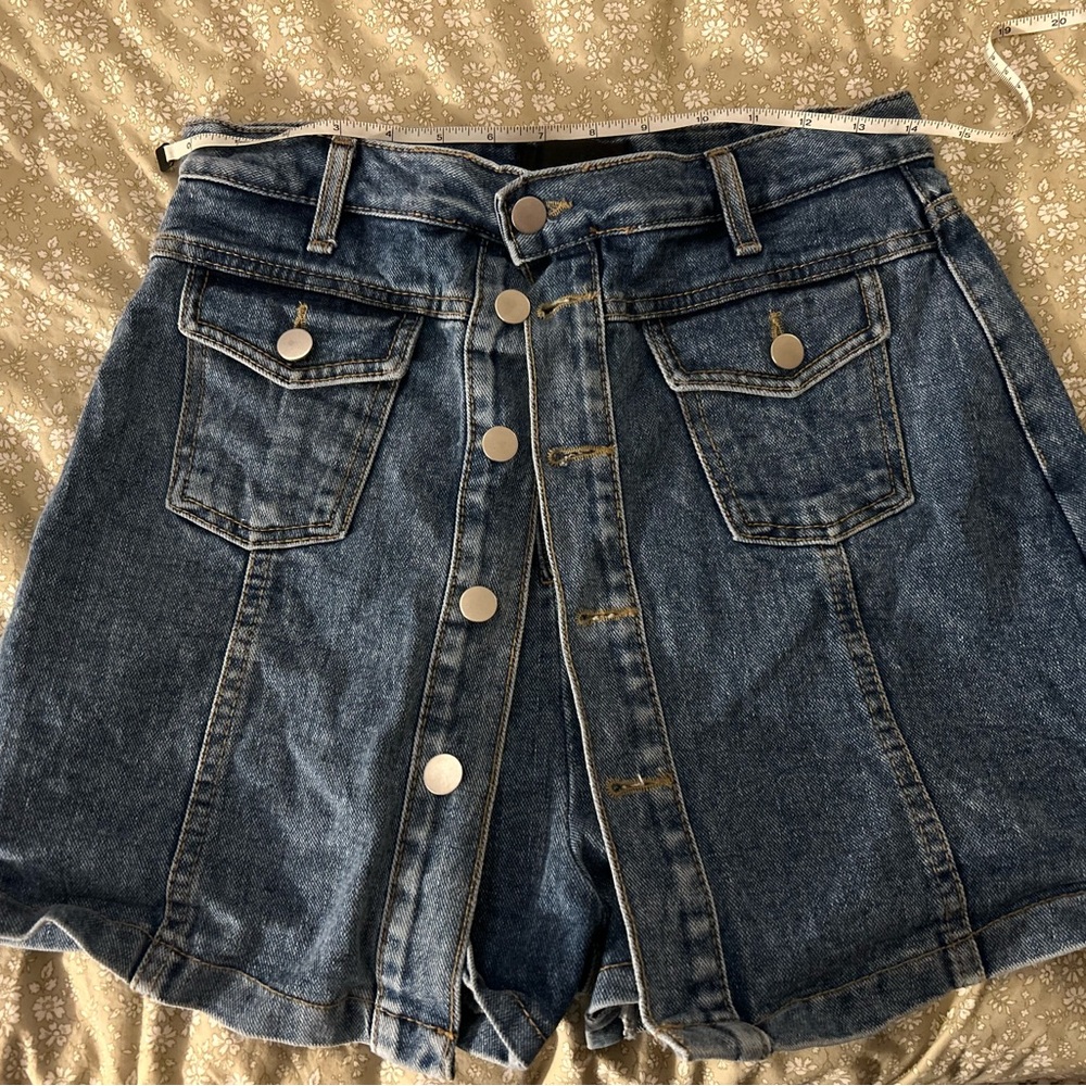 The Frankie Shop Jean skort size M
